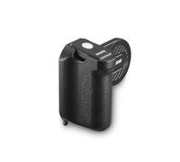 Hama MagGrip Magnetic Mobile Phone Grip, Versatile Smartphone Holder, Bluetooth Trigger Included, 360° Swivel, with 1/4" Thread for Tripods, Small, Lightweight, Black