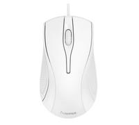 Hama "MC-200 3 Button Optical Wired Mouse, White