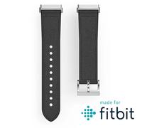 Hama Men Replacement Leather Band for Fitbit Versa 3 Sense Fitness Tracker