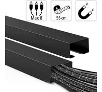 Hama Metal Cable Channel 1.1M Cable Duct Cable Channel Wall Floor TV