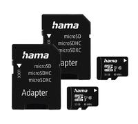 Hama micro SDHC UHS Speed Class 10 UHS-I 80MB/s + Adapter - 32GB - Twin Pack