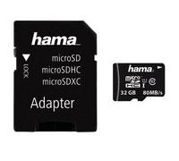 microSDHC 32GB Class 10 UHS-I 80MB/s + Adapter/Mobile