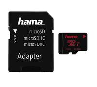 Hama 181000 microSDXC 128GB Flash Memory Class 3 UHS-I, black