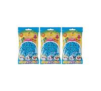 Hama Midi Beads, 3000 pcs (3x1000pcs) - Azur Blue, Brand: Hama