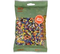 Hama Midi Nova Beads Bag | Approx. 3000 Fuse Beads | Mosaic Decoration Arts & Craft for Creative Children Ages 5+ | Assorted Colors
