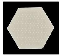 Hama Midi Nova Pegboard - Small Hexagonal | Fuse Beads Accessory | Mosaic Decoration Arts & Craft for Creative Children Ages 5+