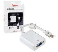 Hama Mini DP DisplayPort to VGA Socket Adapter for PC Notebook Monitor Projector