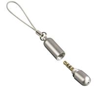 Hama Mini Microphone 3.5mm Jack Aluminum Mic for Mobile Smartphone PC Notebook