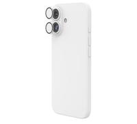 Hama Mobile Phone Camera Protection for iPhone 16/16 Plus (2 Single Lenses, iPhone Lens Protection, Shockproof, 9H, Protective Film Case-Friendly, Mobile Phone Camera Cover, Scratch-Resistant