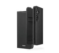 Hama Mobile Phone Case for Samsung Galaxy S25+ (Flip Case, Stand Function, Card Slot, Black)