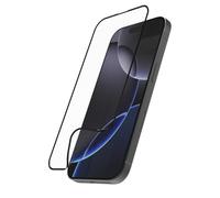 Hama Mobile Phone Protective Glass Shatterproof for iPhone 16 Pro Max (Screen Protector D3O, Full Protection 9H, with Mounting Aid, Screen Protector Glass iPhone Scratch-Resistant, Anti-Fingerprint,