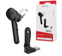 Hama Mono Bluetooth Headset MyVoice With USB Docking Chat Telephony For Handy PC