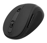 Hama MW-400 V2 Optical 6-Button Wireless Mouse, Ergonomic, USB Receiver, Black