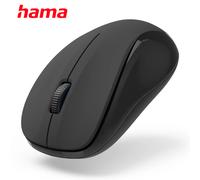 Hama Mw-300 V2 Wireless Optical Mouse, 3 Buttons, 1200 Dpi, Black