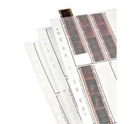 Hama 25 Negative Archiving Sleeves for Small Picture Strips with 4 Pictures Each | 4x10 Negatives Per Strip | 24x36 mm Negatives | 1,000 Negatives Total | Glassine