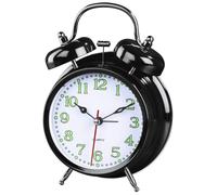 Hama Nostalgia Alarm Clock | 12.5 x 6.5 x 17 cm | Black, One Size