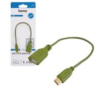 Hama OTG Adapter Cable USB-C To USB-A Converter For Mobile Tablet PC Notebook