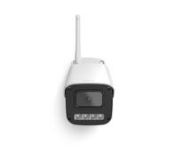 Hama Outdoor WiFi Security Camera (Outdoor-Camera with Smart App and Voice Control, Weatherproof, Night Vision, Motion Detection, Two-Way Audio, 1080p Recording) White