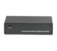 Hama PA 506 stereo phono preamplifier (for turntables, incl. power adapter 230V/50Hz, 3000mA, cinch cable 0.9 m) black
