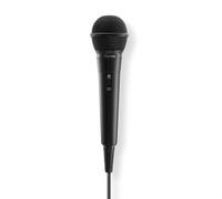 Hama “Party” Dynamic Microphone, Jack Cable 2.5 m + Adapter, On/Off