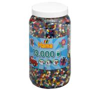 Hama Perlen 211-67 Ironing Beads XXL Box with Approx. 13,000 Colourful Midi Craf