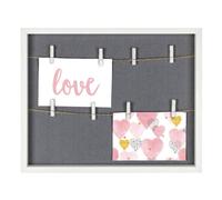 Hama Muro White Picture Frame with Cord and Clips 29.5 x 36.5 cm