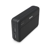 Hama "Pocket 10" Power Pack, 10000 mAh, Outputs: 2x USB-A, Anthracite