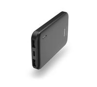 "Pocket 5" Power Pack, 5000 mAh, Outputs: 2x USB-A, anthracite