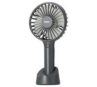 Hama | Portable Fan with USB Battery, 3 Speeds Smartphone Holder