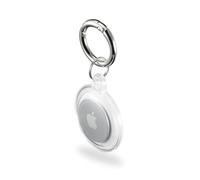 Hama Protective Case for Apple AirTag with Keyring, Transparent