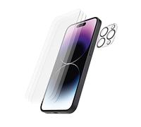 Hama Protective glass set for iPhone 14 Pro, 3 x screen protectors, 1 x camera protector transparent