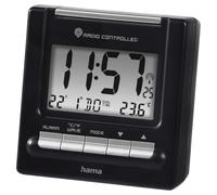 Hama "RC200 Radio Alarm Clock, Black