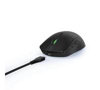 uRage Reaper 250 Wired Gaming Mouse (Rainbow LED, Ultra Light, Right-Handed, 6 Programmable Buttons, 6200 dpi, Optical Sensor, Software, Removable Cable) Black