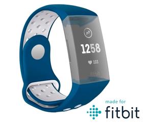 Hama Replacement Band Sport Armband for Fitbit Charge 3 / 4 Fitness Tracker