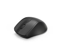 Hama Ergonimic Left Handed Wireless Mouse | Left-handed Mouse without Cable | Wireless Radio Mouse | USB Receiver | 800-1600 DPI | 3 Buttons Including Browser Buttons | 2.4 GHz | Black