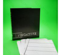 Hama - Ring Binder for Negative Pages - 35mm, 120, 5x4 - Includes 1 x 35mm Page