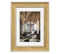 Hama Rustic Plastic Photo Frame, Oak 20 x 30 cm