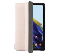 Hama Samsung Galaxy Tab A8 10.5" Flip Case Cover for Samsung Tablet 10.5 Inch A 8 Protective Stand Cover Clear Back Magnetic Cover Pink
