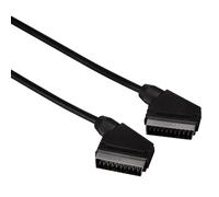 Hama Scart Cable 1.5m Strain Relief Audio-Video Transmission for TV VCR