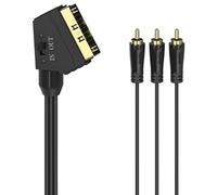 Hama - Scart To Triple Rca Audio-Video Lead, 1.5M
