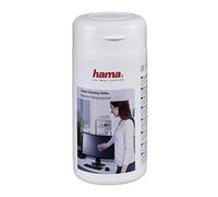 Hama Moist Screen Cleaning Cloths Fleece X100 In Dispenser Tub