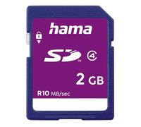 Hama SD Card 2GB Class 4 10mb/s with Write Protection
