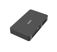 Hama SD Card Reader USB 3.0 "All in One" 5 Gbps USB Card Reader for SD, SDHC, SDXC, microSD, microSDHC, microSDXC, MMC, MS, CF, xD Memory Cards, 5-in-1 Card Reader for Windows and Mac)