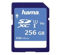 Hama SDXC 256GB Class 10 UHS-I 90MB/s blue