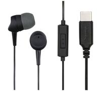 Hama Sea In-Ear Earset, USB-C, Inline Microphone, Answer Button, Cable Kink Protection