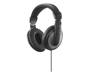 Hama Shell II Headphones Wired Head-band Music Black, Dark Grey