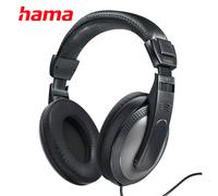 Hama Shell TV II Wired Over-Ear Stereo Headphones/6 Metre Cable/ 3.5mm Jack