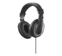 Hama Shell TV 2 Over-ear Headphones with 3.5mm long cable (6m) - Black