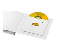 Hama "Skies" Slip-In Photo Album (Memo album with 100 pages, for inserting 200 photos in 10x15 format, Star motif, 22.5cm x 22cm), Beige photo book