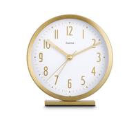 Hama Skye Alarm Clock, Non-Ticking, Gold